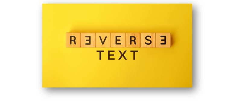 Reverse Text